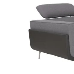 Canapé D'angle Fixe ALSENO - Gris - Angle Droit -Promos Chesteris Boutique canape 438861