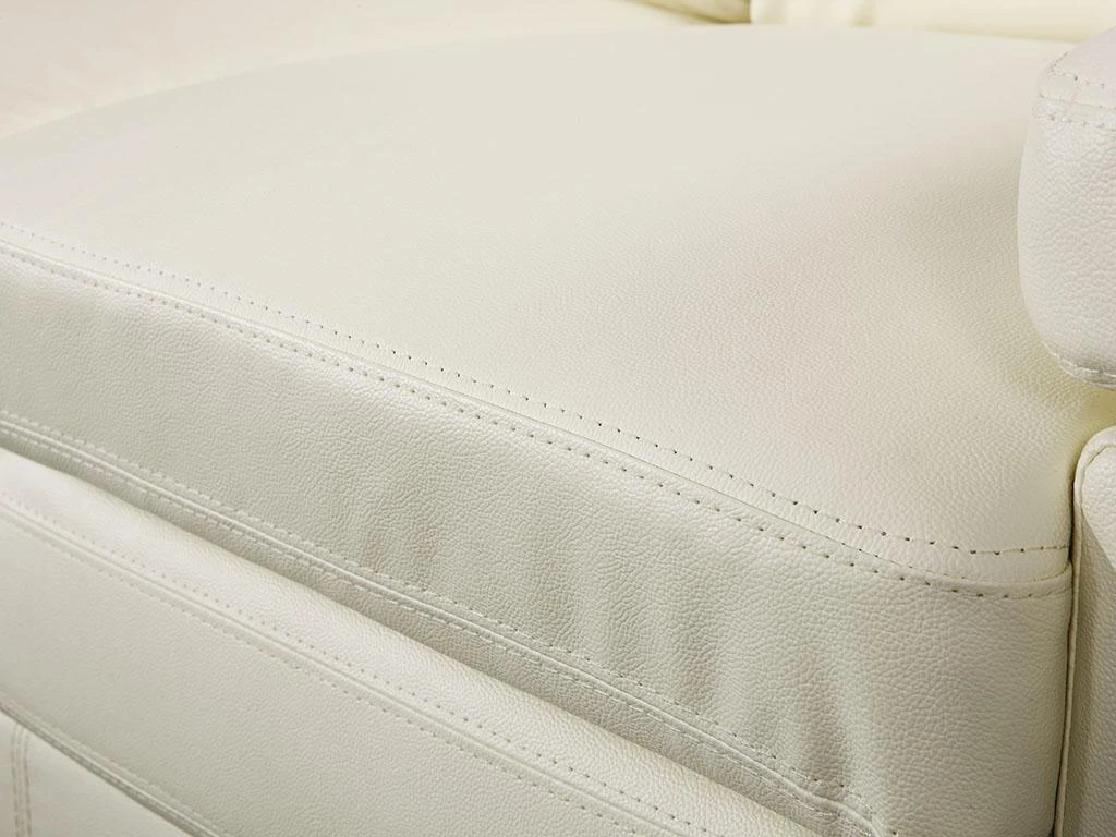 Canapé 2 Places En Cuir De Buffle Ivoire MIMAS II 5 Canapé 2 Places En Cuir De Buffle Ivoire MIMAS II – Image 5