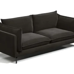 Canapé 3 Places KESTREL En Velours - Anthracite De Pascal Morabito 7 Canapé 3 Places KESTREL En Velours - Anthracite De Pascal Morabito -Promos Chesteris Boutique canape 443137