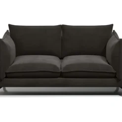 Canapé 2 Places KESTREL En Velours - Anthracite De Pascal Morabito