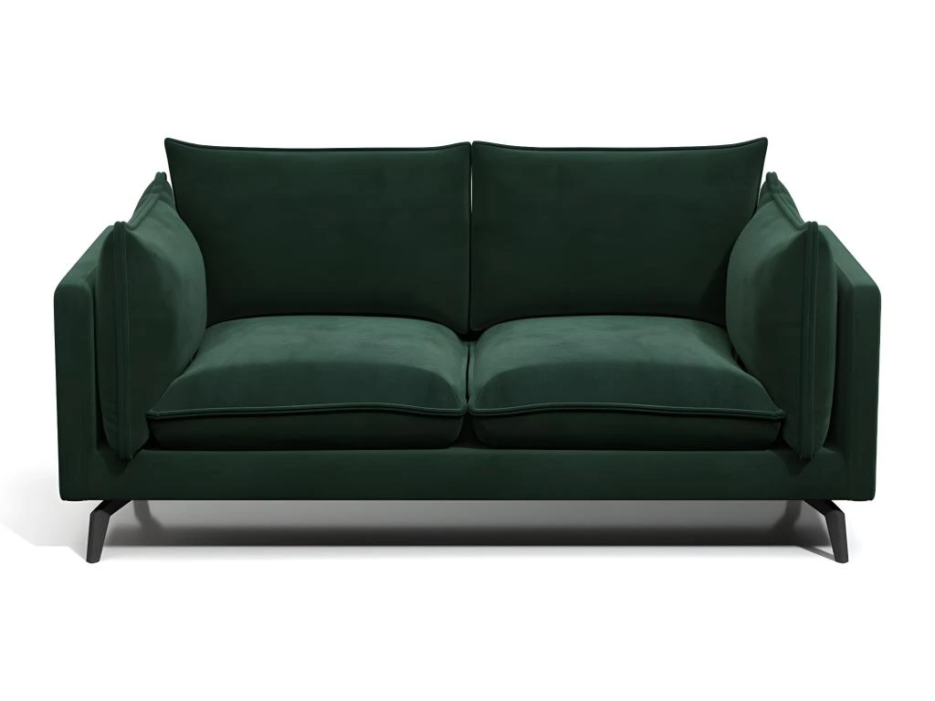 Canapé 2 Places KESTREL En Velours - Vert De Pascal Morabito 1 Canapé 2 Places KESTREL En Velours - Vert De Pascal Morabito