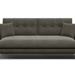 Canapé 3 Places En Velours GANESH - Anthracite 6 Canapé 3 Places En Velours GANESH - Anthracite -Promos Chesteris Boutique canape 443307