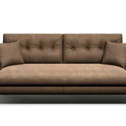 Canapé 3 Places GANESH En Microfibre Aspect Cuir Vieilli 7 Canapé 3 Places GANESH En Microfibre Aspect Cuir Vieilli -Promos Chesteris Boutique canape 443345