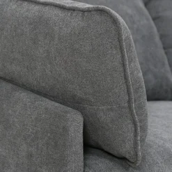 Canapé 2 Places En Tissu Gris SEDICO 13 Canapé 2 Places En Tissu Gris SEDICO -Promos Chesteris Boutique canape 452817