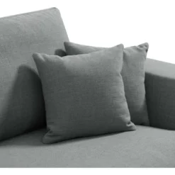 Canapé 4 Places En Tissu Gris Clair ASPAL -Promos Chesteris Boutique canape 4703545