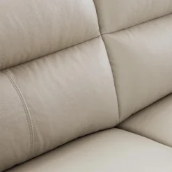 Canapé 2 Places En Cuir FRANCESCA - Taupe 17 Canapé 2 Places En Cuir FRANCESCA - Taupe -Promos Chesteris Boutique canape 479607