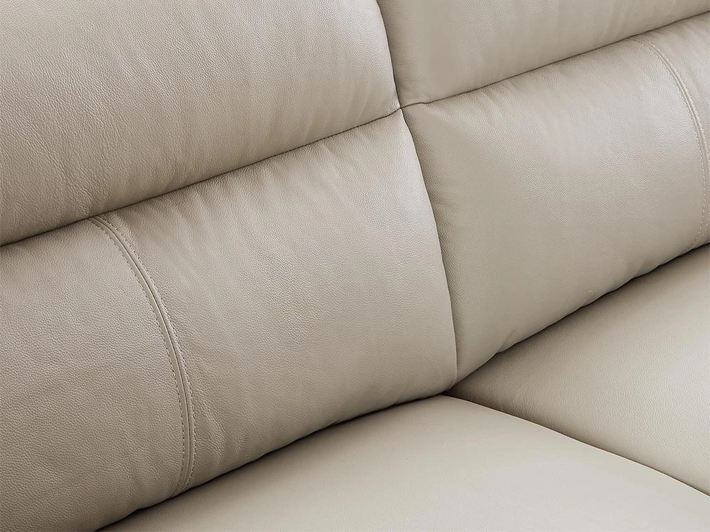 Canapé 2 Places En Cuir FRANCESCA - Taupe 8 Canapé 2 Places En Cuir FRANCESCA - Taupe – Image 8