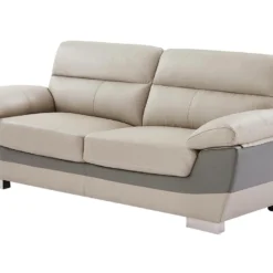 Canapé 3 Places En Cuir FRANCESCA - Taupe 13 Canapé 3 Places En Cuir FRANCESCA - Taupe -Promos Chesteris Boutique canape 479619