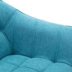 Canapé 2 Places En Tissu Bleu CASERTA 12 Canapé 2 Places En Tissu Bleu CASERTA -Promos Chesteris Boutique canape 492081