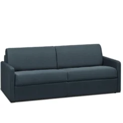 Canapé 4 Places Convertible Express En Tissu CALIFE - Bleu Foncé - Couchage à Lattes Larges 160 Cm - Matelas 14 Cm 12 Canapé 4 Places Convertible Express En Tissu CALIFE - Bleu Foncé - Couchage à Lattes Larges 160 Cm - Matelas 14 Cm -Promos Chesteris Boutique canape 503703
