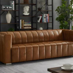 Canapé 3 Places 100% Cuir PARATU - Cuir Vintage -Promos Chesteris Boutique canape 504667
