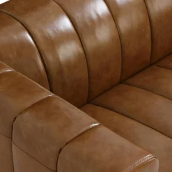 Canapé 3 Places 100% Cuir PARATU - Cuir Vintage -Promos Chesteris Boutique canape 504679