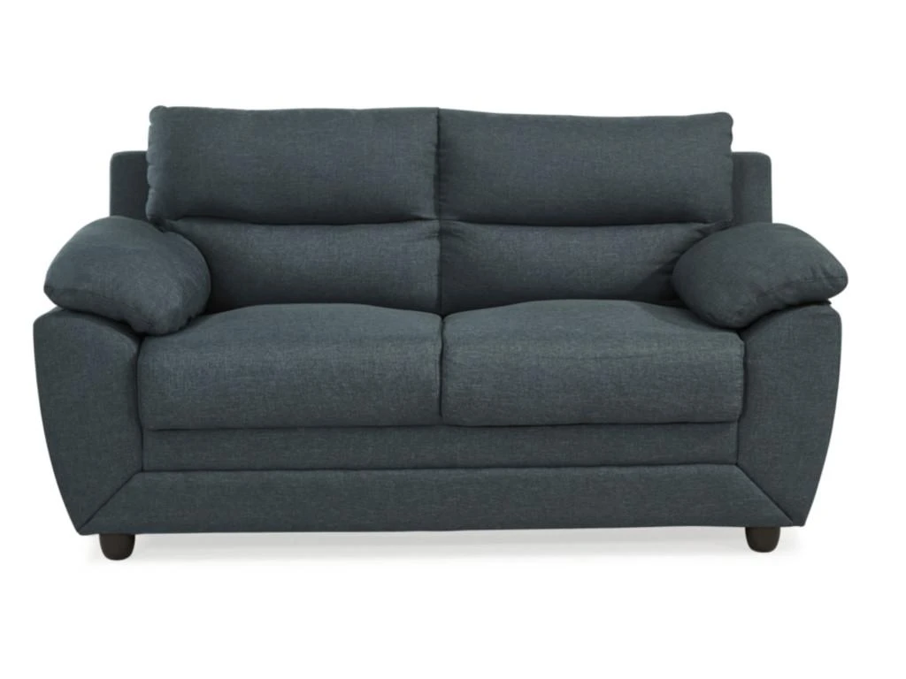 Canapé 2 Places MANOA En Tissu - Anthracite 3 Canapé 2 Places MANOA En Tissu - Anthracite – Image 3