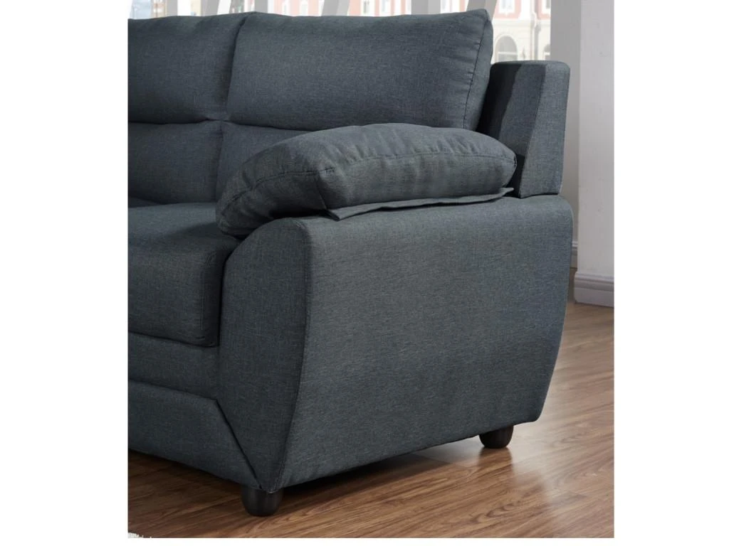 Canapé 2 Places MANOA En Tissu - Anthracite 2 Canapé 2 Places MANOA En Tissu - Anthracite – Image 2