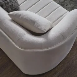 Canapé 3 Places En Tissu Bouclette Blanc Cassé ELFIRA De Pascal Morabito 10 Canapé 3 Places En Tissu Bouclette Blanc Cassé ELFIRA De Pascal Morabito -Promos Chesteris Boutique canape 671331