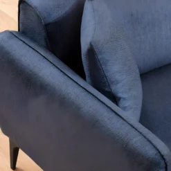 Canapé 2 Places En Tissu Bleu ZADAR 5 Canapé 2 Places En Tissu Bleu ZADAR -Promos Chesteris Boutique canape 714315