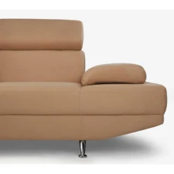 Canapé D'angle XL En Tissu ROMAIN - Beige - Angle Gauche -Promos Chesteris Boutique canape 715643