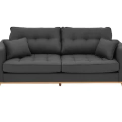 Canapé 3 Places En Tissu Anthracite KENZA 10 Canapé 3 Places En Tissu Anthracite KENZA -Promos Chesteris Boutique canape 7199811