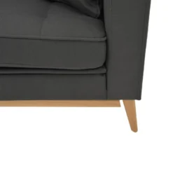 Canapé 3 Places Convertible En Tissu Anthracite KENZA 12 Canapé 3 Places Convertible En Tissu Anthracite KENZA -Promos Chesteris Boutique canape 7275407