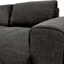 Canapé 3 Places En Tissu Anthracite GLADYS 9 Canapé 3 Places En Tissu Anthracite GLADYS -Promos Chesteris Boutique canape 7760789
