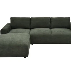 Canapé D'angle Gauche En Tissu Vert Sapin GLADYS -Promos Chesteris Boutique canape 7761323