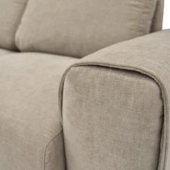 Canapé D'angle Droit En Tissu Beige GLADYS -Promos Chesteris Boutique canape 7761607