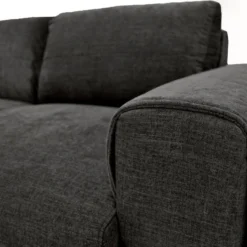 Canapé D'angle Gauche En Tissu Anthracite GLADYS -Promos Chesteris Boutique canape 7761989