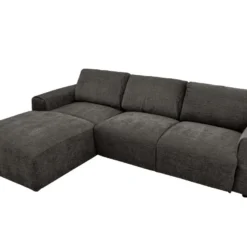 Canapé D'angle Gauche En Tissu Anthracite GLADYS -Promos Chesteris Boutique canape 7915963