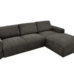 Canapé D'angle Droit En Tissu Anthracite GLADYS 8 Canapé D'angle Droit En Tissu Anthracite GLADYS -Promos Chesteris Boutique canape 7915989