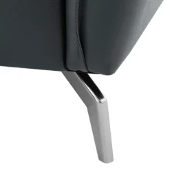 Canapé 3 Places En Cuir Noir LADOGA 10 Canapé 3 Places En Cuir Noir LADOGA -Promos Chesteris Boutique canape 8345933