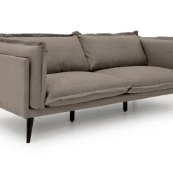 Canapé 3 Places En Tissu Taupe OCTAVIE -Promos Chesteris Boutique canape 8492643