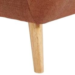 Canapé 2 Places En Tissu Orange SERTI II 10 Canapé 2 Places En Tissu Orange SERTI II -Promos Chesteris Boutique canape 8697215