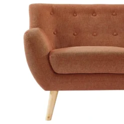 Canapé 2 Places En Tissu Orange SERTI II 9 Canapé 2 Places En Tissu Orange SERTI II -Promos Chesteris Boutique canape 8697225