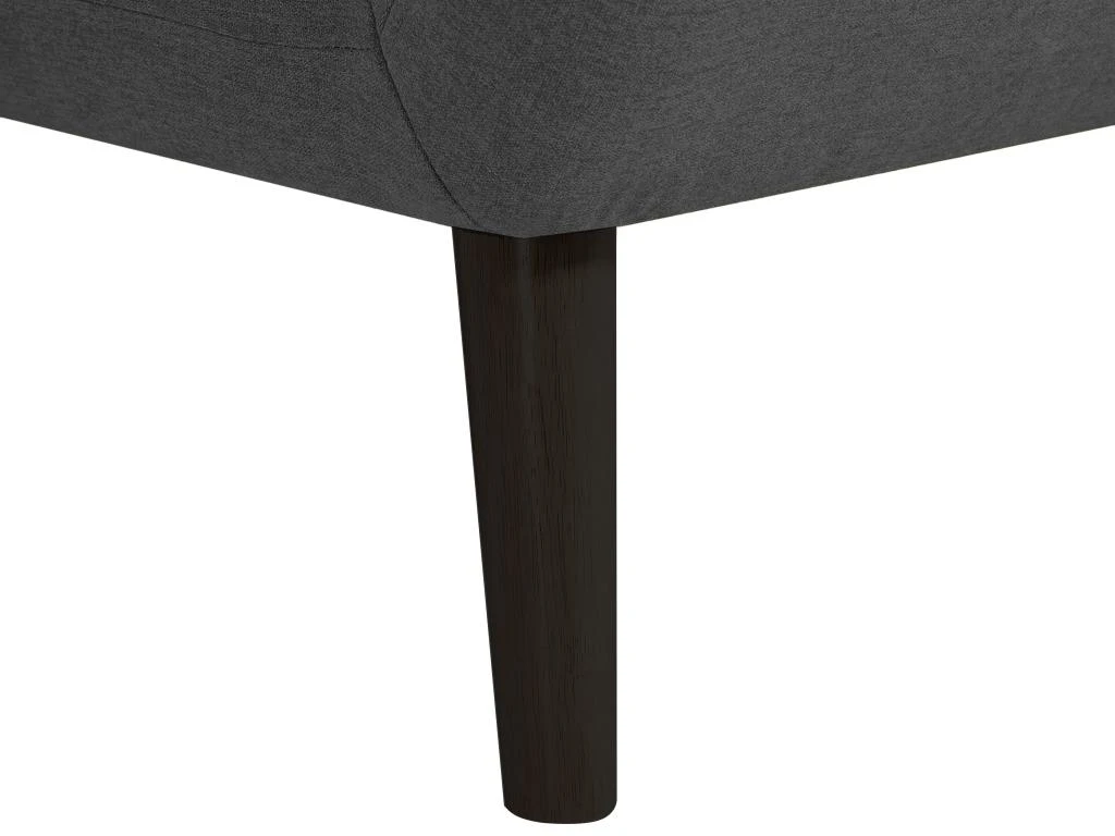 Canapé 2 Places En Tissu Anthracite SERTI 3 Canapé 2 Places En Tissu Anthracite SERTI – Image 3