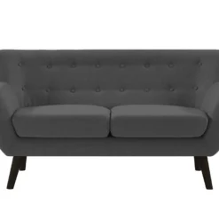 Canapé 2 Places En Tissu Anthracite SERTI 8 Canapé 2 Places En Tissu Anthracite SERTI -Promos Chesteris Boutique canape 8698527