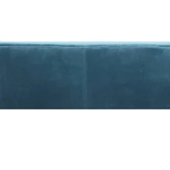 Canapé Droit Fixe En Velours "Vanessa" - 3 Places - Bleu Canard -Promos Chesteris Boutique canape 8913425