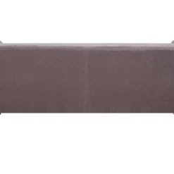 Canapé Droit Fixe En Velours "Vanessa" - 3 Places - Gris Clair -Promos Chesteris Boutique canape 8914141