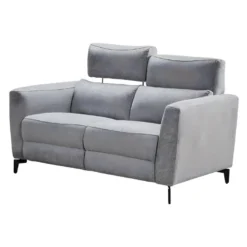 MUMBAI - Canapé Fixe 2 Places Gris Foncé 5 MUMBAI - Canapé Fixe 2 Places Gris Foncé -Promos Chesteris Boutique canape 9169893