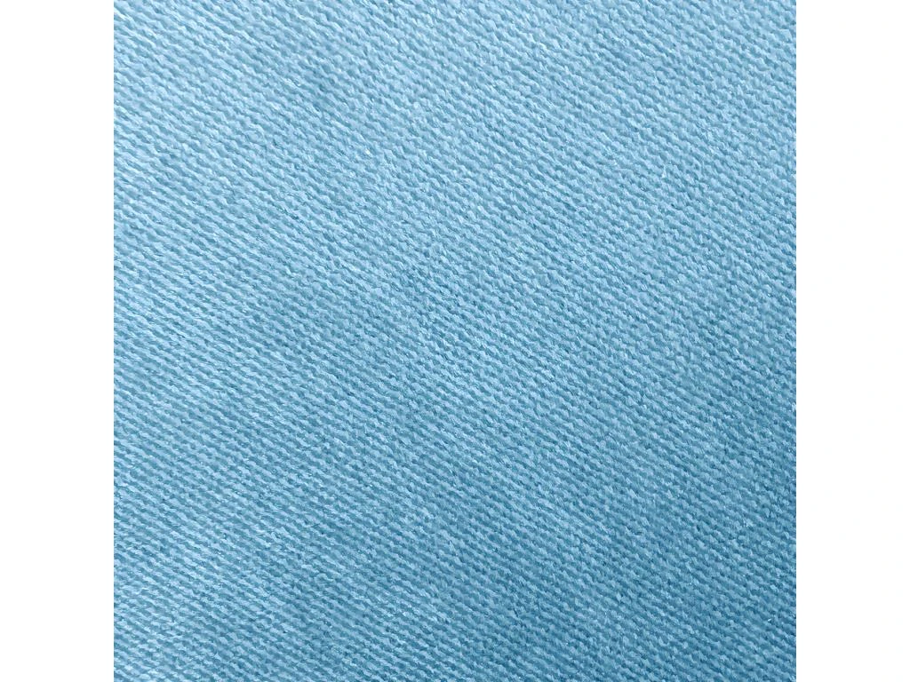 Chauffeuse 2 Places Pour Canapé Modulable En Velours Bleu - LASSIE 3 Chauffeuse 2 Places Pour Canapé Modulable En Velours Bleu - LASSIE – Image 3