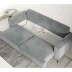 Canapé 3/4 Places Convertible Et Espace De Rangement - Rose - En Tissu De Qualité, DANY 8 Canapé 3/4 Places Convertible Et Espace De Rangement - Rose - En Tissu De Qualité, DANY -Promos Chesteris Boutique canape 9995275