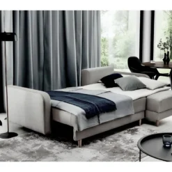 Canapé D'angle Convertible En Tissu Luxe, Rangement - Noir, Angle Droit (vu De Face), ROXANE 8 Canapé D'angle Convertible En Tissu Luxe, Rangement - Noir, Angle Droit (vu De Face), ROXANE -Promos Chesteris Boutique canape 9995801