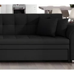 Canapé D'angle Convertible - SOHO - En Tissu De Qualité, Gris, 5/6 Places, Angle Gauche (vu De Face) 9 Canapé D'angle Convertible - SOHO - En Tissu De Qualité, Gris, 5/6 Places, Angle Gauche (vu De Face) -Promos Chesteris Boutique canape 9996713