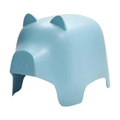 Chaise Enfant En Plastique Bleu - COCHON