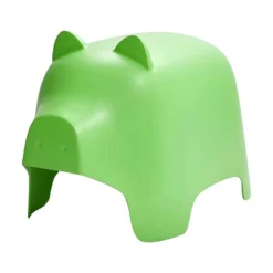 Chaise Enfant En Plastique Vert - COCHON