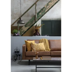 RODEO - Canapé 4 Places En Eco Cuir Marron -Promos Chesteris Boutique ensemble canape 13263063