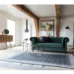 CHESTER - Canapé 3 Places En Velours Vert 7 CHESTER - Canapé 3 Places En Velours Vert -Promos Chesteris Boutique ensemble canape 9490703