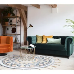 CHESTER - Canapé 3 Places En Velours Vert 9 CHESTER - Canapé 3 Places En Velours Vert -Promos Chesteris Boutique ensemble canape 9490707