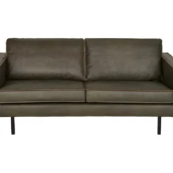 RODEO - Canapé 2 Places En Cuir Vert