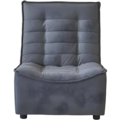 Fauteuil Design "Calima" 90cm Gris