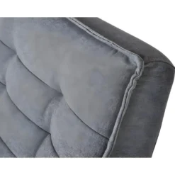 Fauteuil Design "Calima" 90cm Gris -Promos Chesteris Boutique fauteuil 14215311